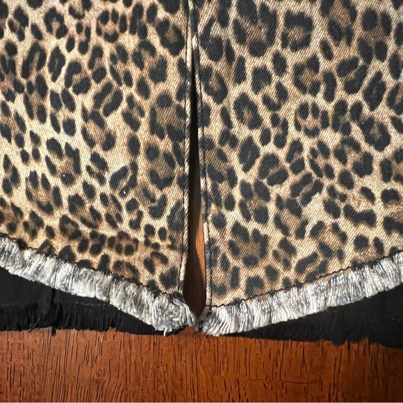 Alice & Olivia Leopard Black Jeans Size 25 - Picture 8 of 8